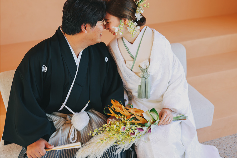 和装撮影（夫婦衣装・ヘアメイク込）