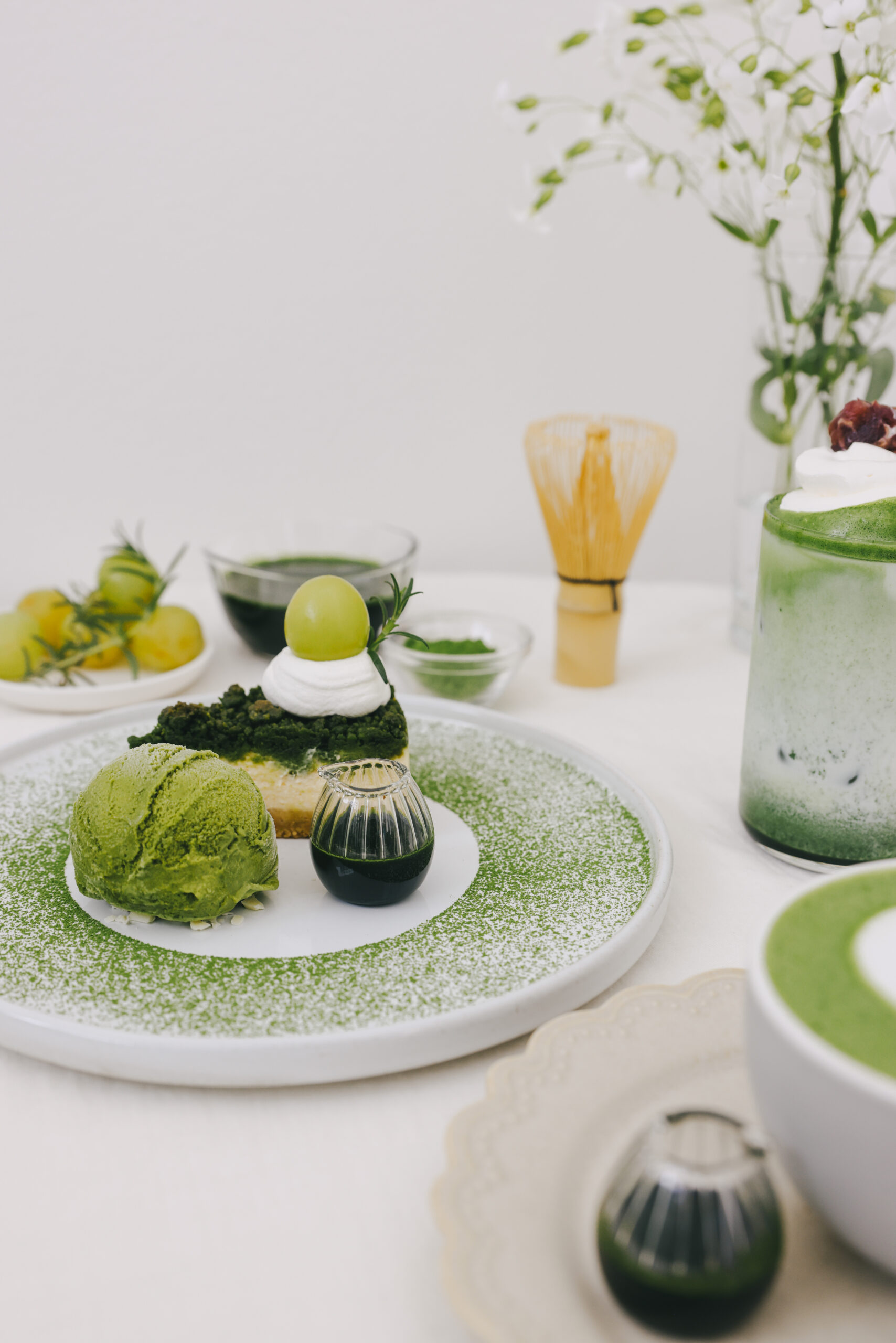 more more matcha plate 🍃