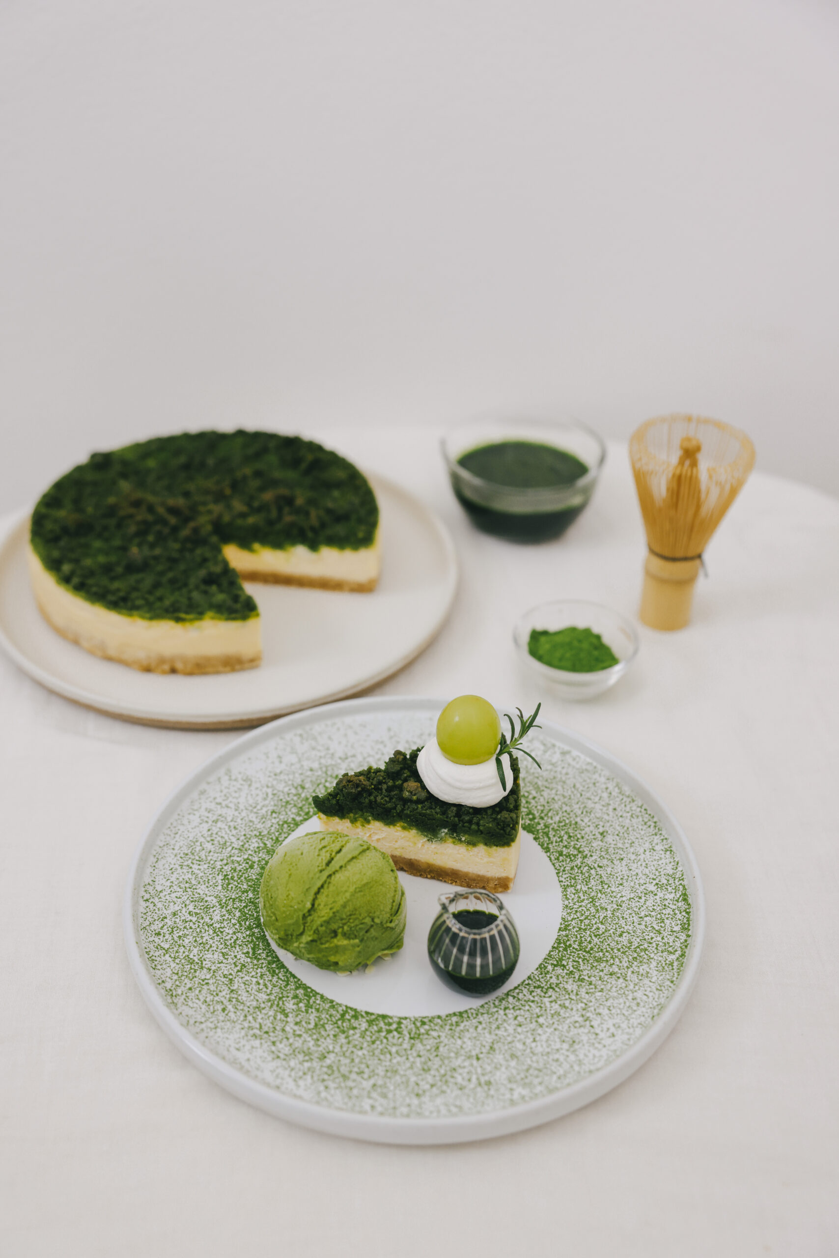 抹茶のデセール