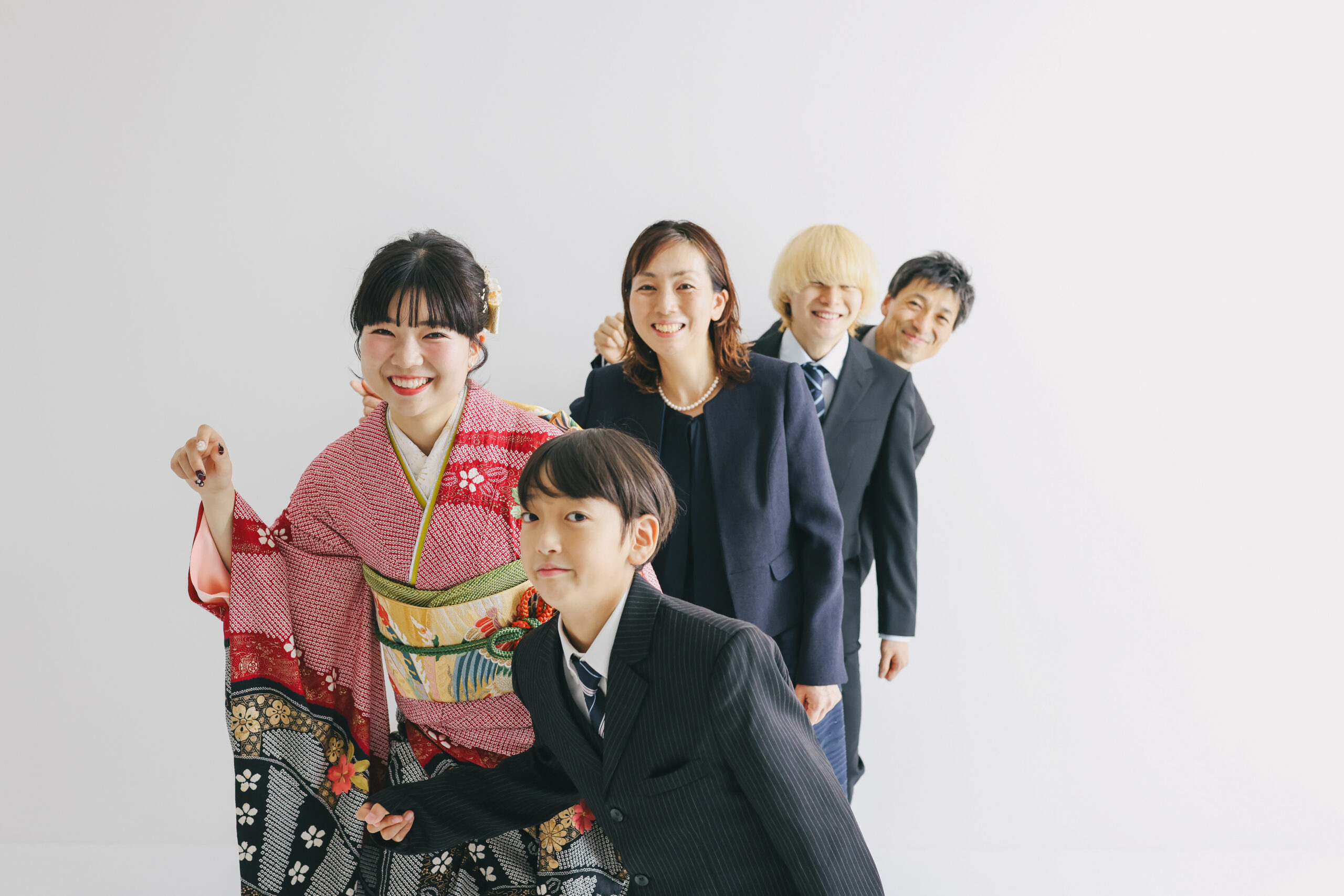 仲良し家族と一緒に残す20歳の思い出